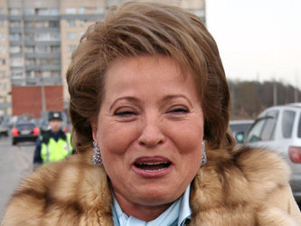 Губернатор Валентина Матвиенко. Фото с сайта www.fontanka.ru