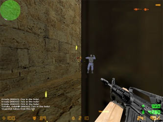 Кадр из игры Counter-Strike