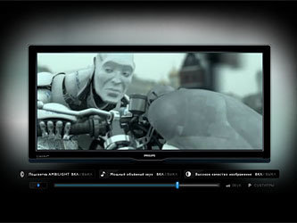 Кадр из рекламного ролика Philips