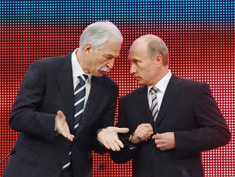 Борис Грызлов и Владимир Путин. Фото с сайта slon.ru