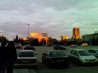 Площадь Ленина в Новосибирске. Фото Sibnet.ru