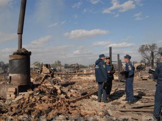 Николаевка после пожара. Фото с сайта altapress.ru