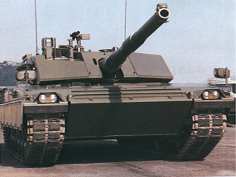 Итальянский основной боевой танк С1-Ariete. Фото с сайта tanki.blog.ru