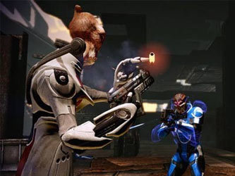 Кадр из игры Mass Effect 2 