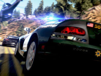 Кадр из игры Need For Speed: Hot Pursuit