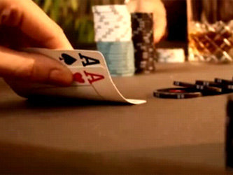 Кадр из рекламного ролика PokerStars