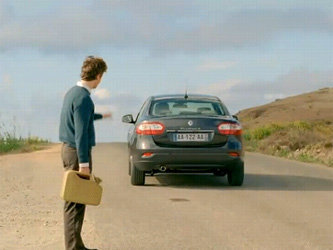 Кадр из рекламного ролика Renault