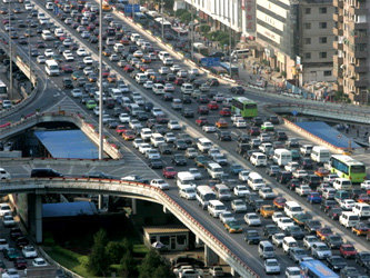 Транспортная развязка в Китае. Фото с сайта breakingalerts.net
