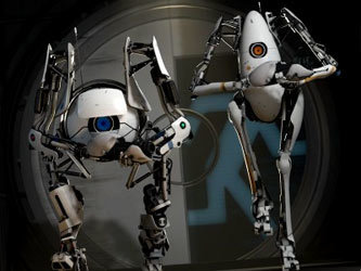 Кадр из игры Portal 2