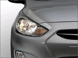 Hyundai Solaris. Фото с сайта www.automobilesreview.com