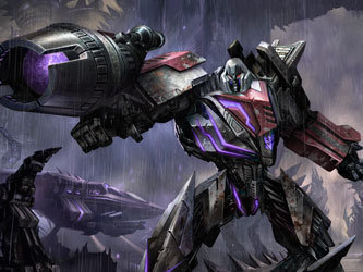 Кадр из игры Transformers: War for Cybertron