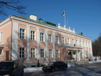 Президентский дворец в Таллине. Фото с сайта panoramio.com