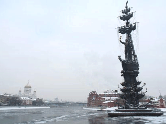 Памятник Петру I в Москве. Фото с сайта moshol.ru