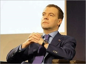 Дмитрий Медведев. Фото с сайта zavladimiraputina.ru
