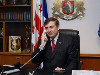 Михаил Саакашвили. Фото с сайта www.president.gov.ge