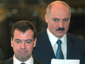 Дмитрий Медведев и Александр Лукашенко. Фото с сайта www.21.by