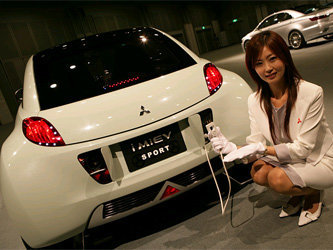 Mitsubishi i-MiEV. Фото с сайта carspyshots.net