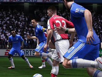 Кадр из игры FIFA 11