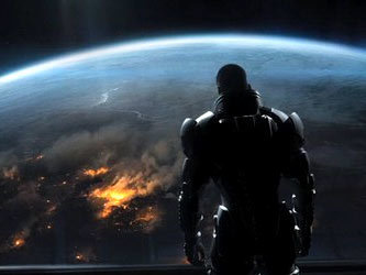 Кадр из игры Mass Effect 3 