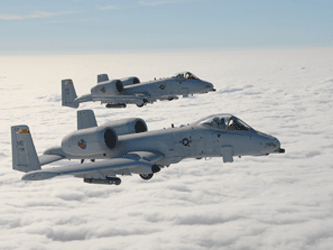Штурмовики A-10C ВВС США. Фото с сайта warplanes.com