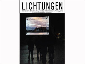 Обложка журнала с сайта www.lichtungen.at