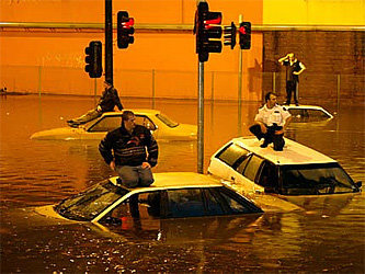 Наводнение в штате Квинсленд. Фото с сайта therealtimer.com