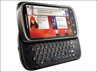 Motorola Cliq 2. Изображение Motorola
