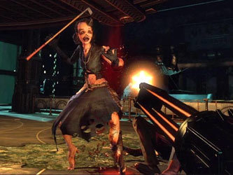 Кадр из игры BioShock 2