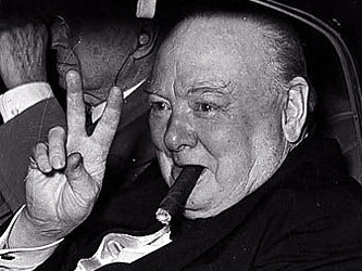 Уинстон Черчилль. Фото с сайта diapazon.kz