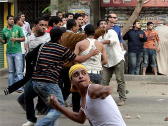 Погромы в Египте. Фото с сайта www.radiondadurto.org