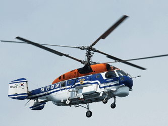 Вертолет КА-32С береговой охраны Южной Кореи. Фото с сайта airforce.ru