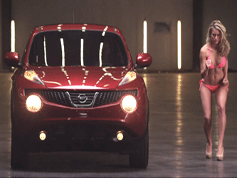 Кадр из рекламного ролика Nissan Juke