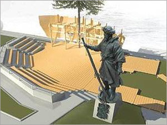 Макет памятника Якову Похабову, фото из архива АС Байкал ТВ