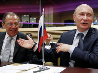 Сергей Лавров и Владимир Путин. Фото с сайта rian.ru