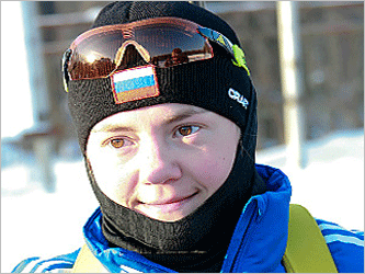 Екатерина Юрлова. Фото с сайта rusbiathlon.ru