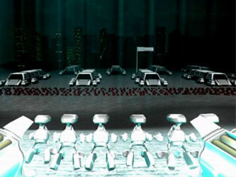 Кадр из игры Robots vs Tanks
