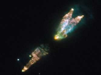 Протопланетарная туманность РК166-06. Изображение с сайта space.com
