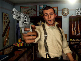 Кадр из игры L.A. Noire