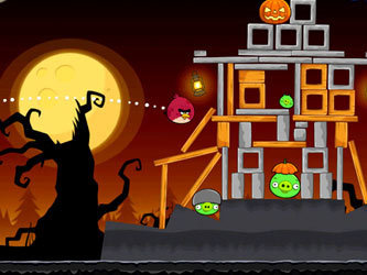Кадр из игры Angry Birds