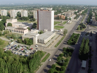 Панорама города Волжский. Фото с сайта outdoors.ru
