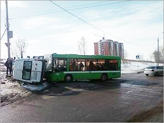 Фото с места аварии, с сайта www.irk.ru