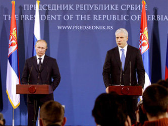Владимир Путин и Борис Тадич. Фото с сайта premier.gov.ru