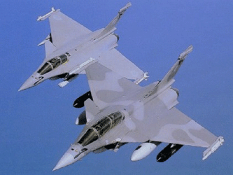Французские истребители Rafale. Фото с сайта pakfa.ucoz.ru