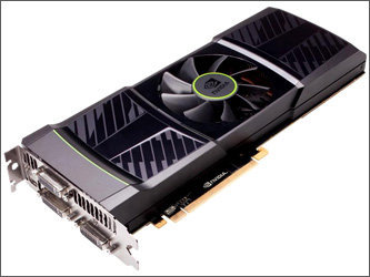 GeForce GTX 590. Изображение nVidia