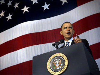 Барак Обама. Фото U.S. Navy