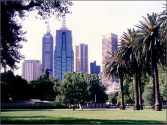 Мельбурн. Фото пользователя javifields с сайта www.panoramio.com