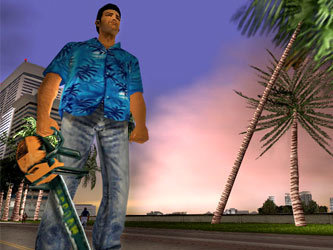 Кадр из игры Grand Theft Auto: Vice City