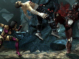Кадр из игры Mortal Kombat