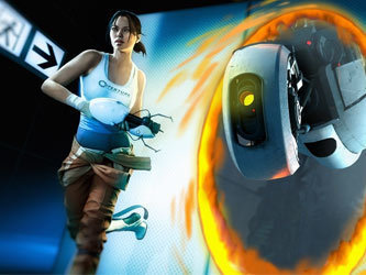 Рекламный постер игры Portal 2