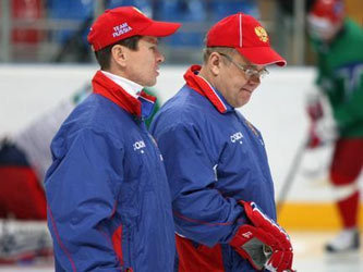 Вячеслав Быков и Игорь Захаркин, фото с сайта www.fhr.ru